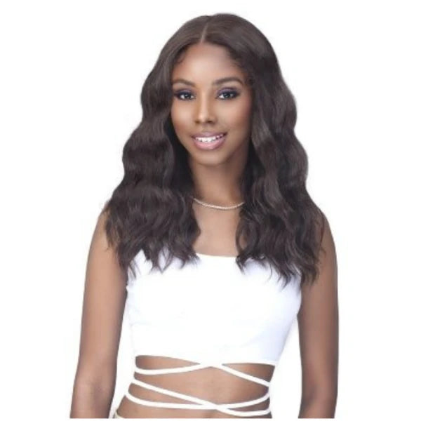 Frontal Human Hair Blended Wigs