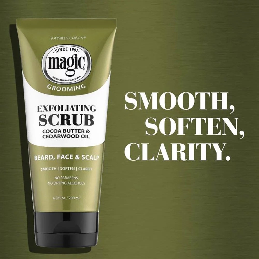 Magic Grooming Exfoliating Scrub- Beard, Face & Scalp