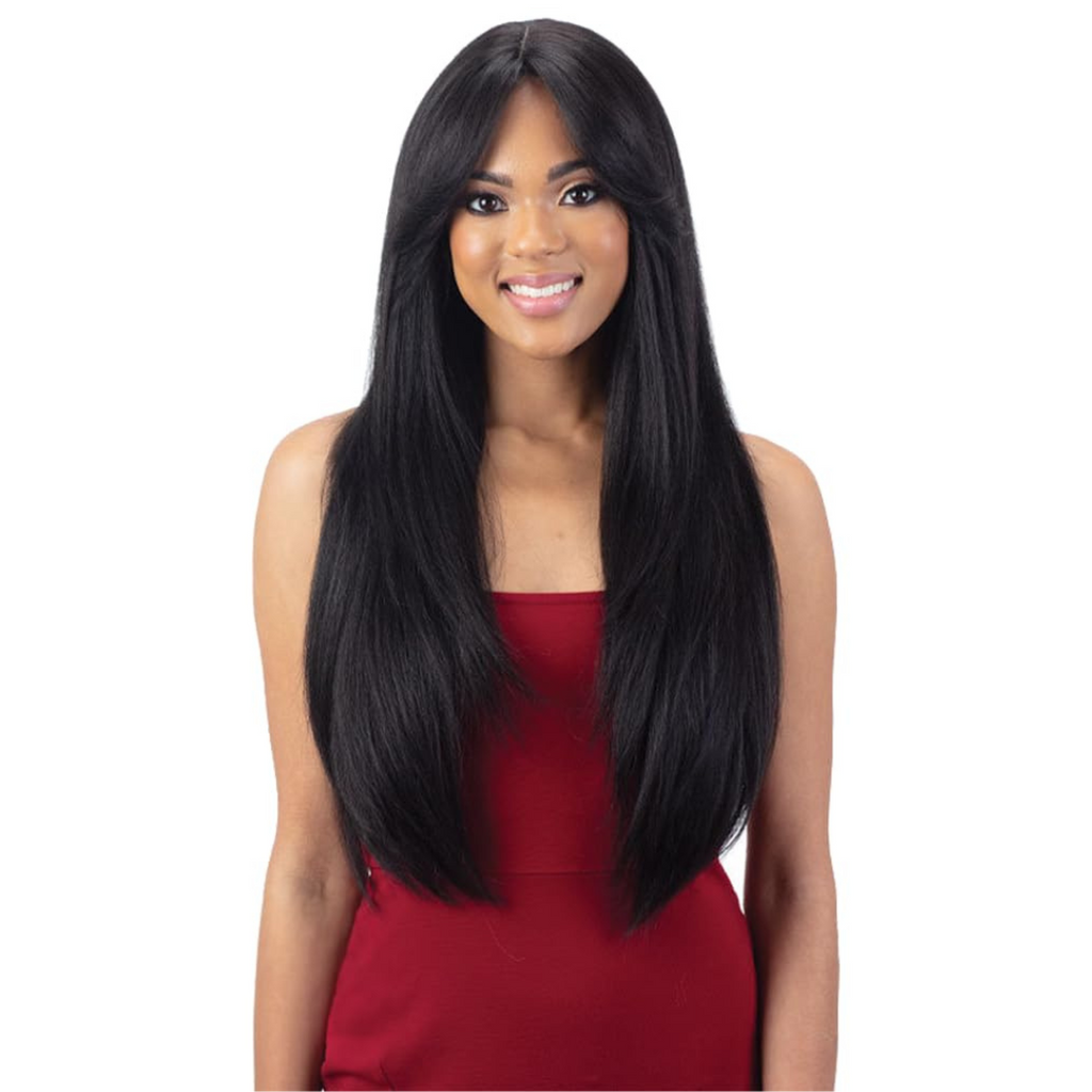 Mayde Beauty Candy Curtain Bang Lace Front Wig- Bellamy