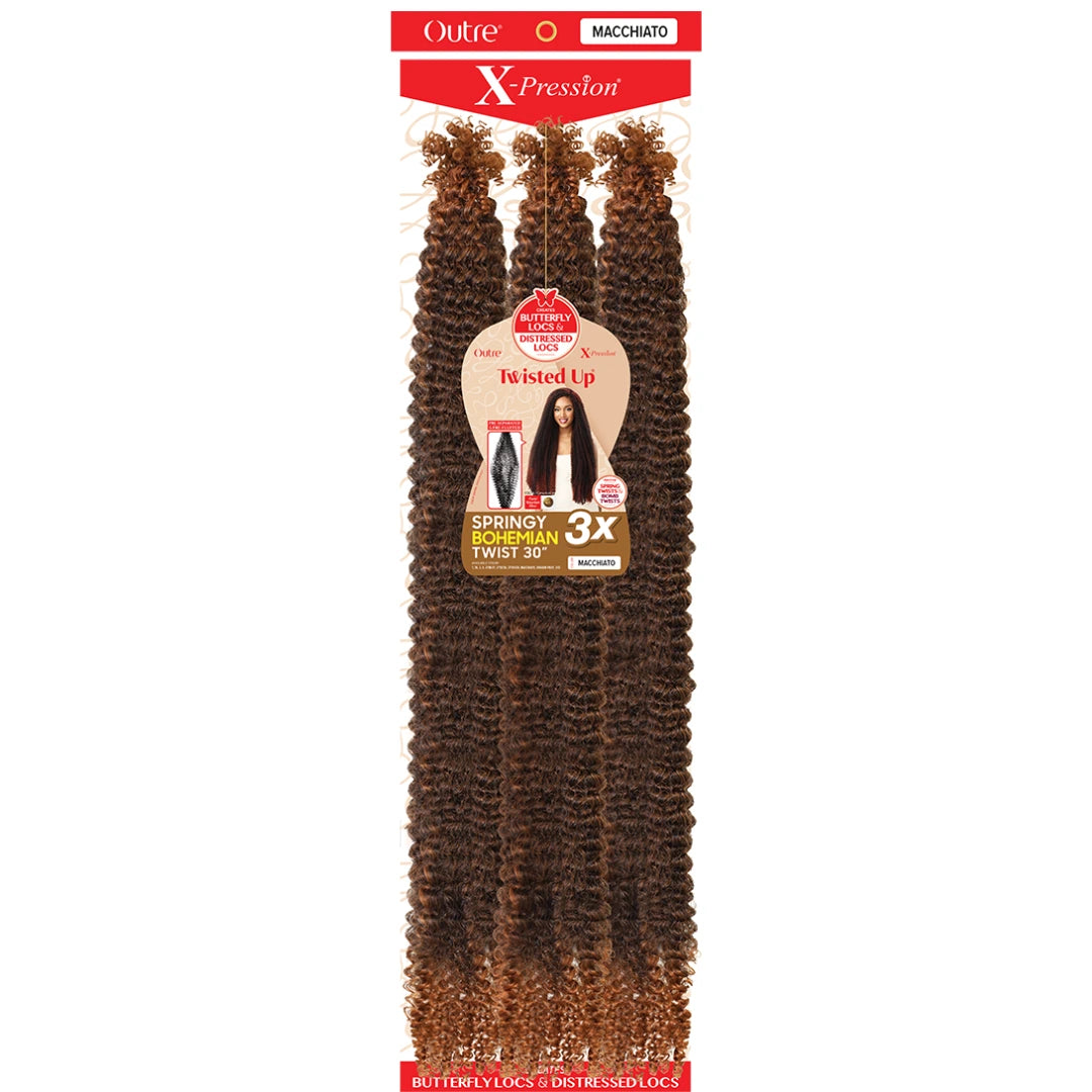 Outre Xpression Twisted Up 3X's Pack Springy Bohemian Twist - 30 ...