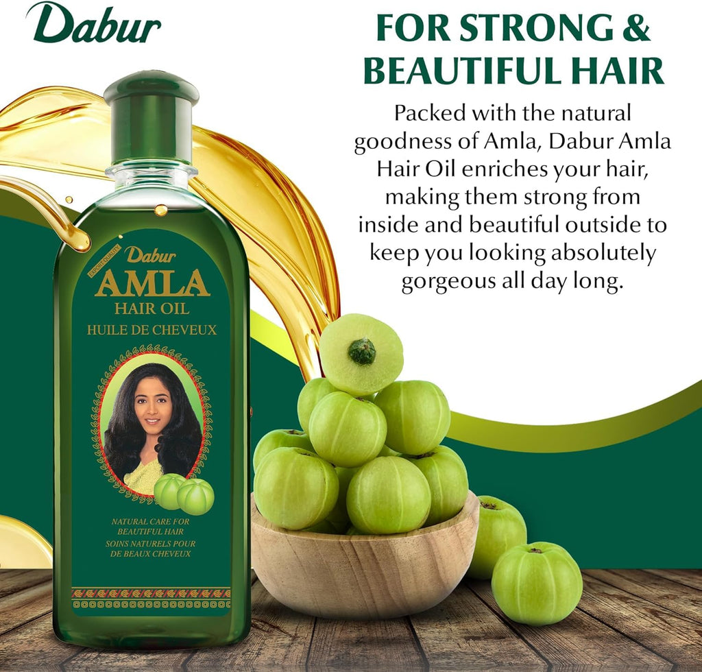 Dabur Amla Natural Hair Oil - 10.14 oz