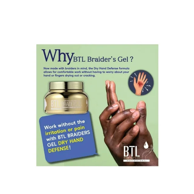 BTL Braider's Gel Dry Defense Conditioning Gel 