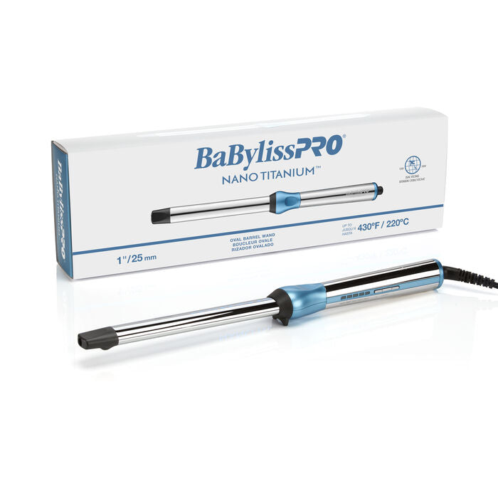 BaBylissPRO® Nano Titanium™ 1" Oval Barrel Wand