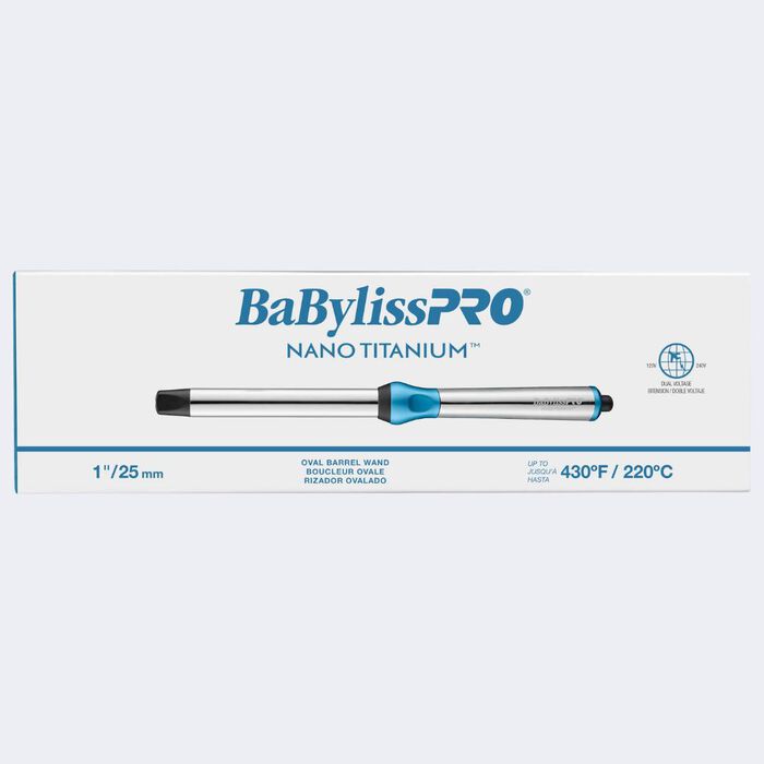 BaBylissPRO® Nano Titanium™ 1" Oval Barrel Wand