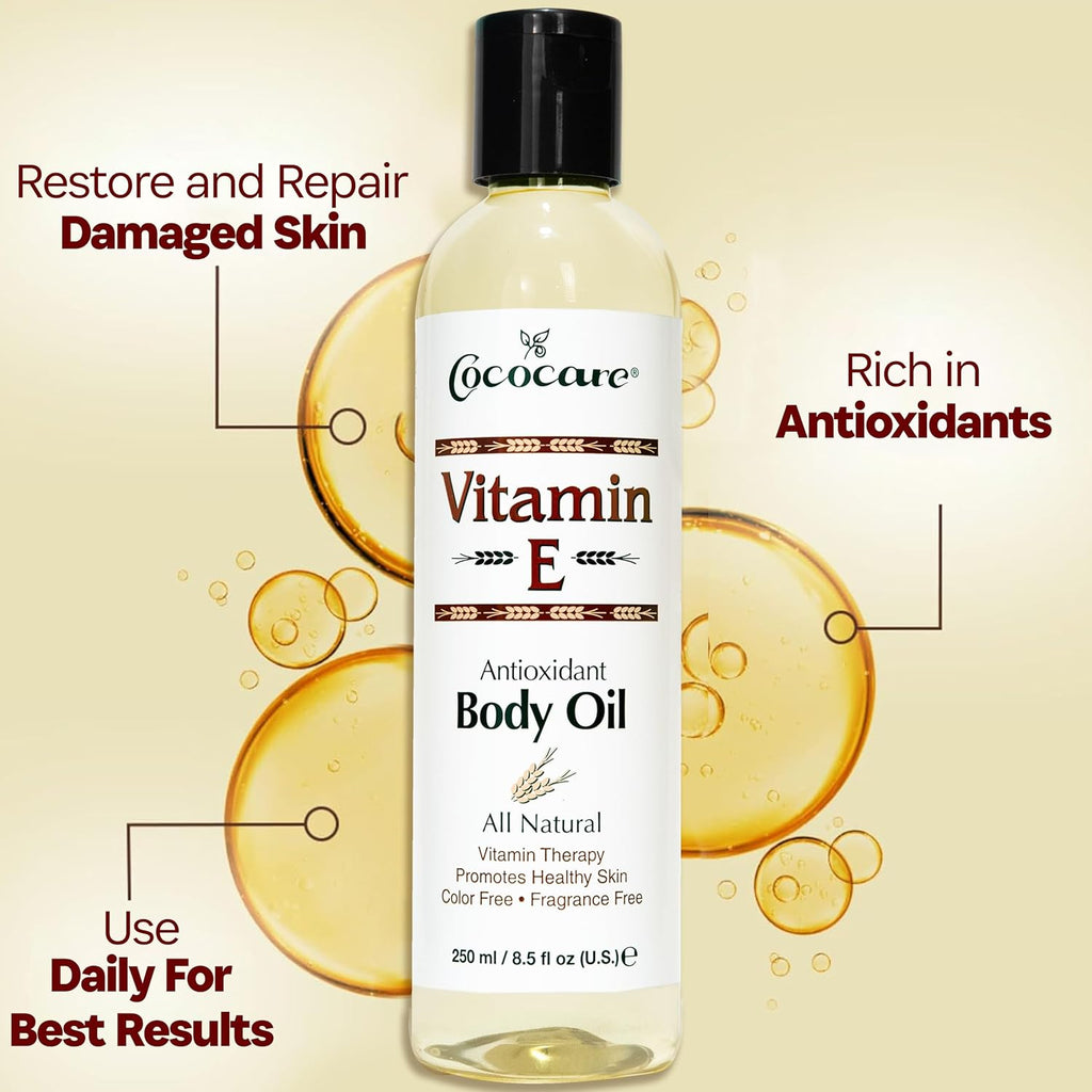 Cococare Vitamin E Body Oil - 8.5 oz