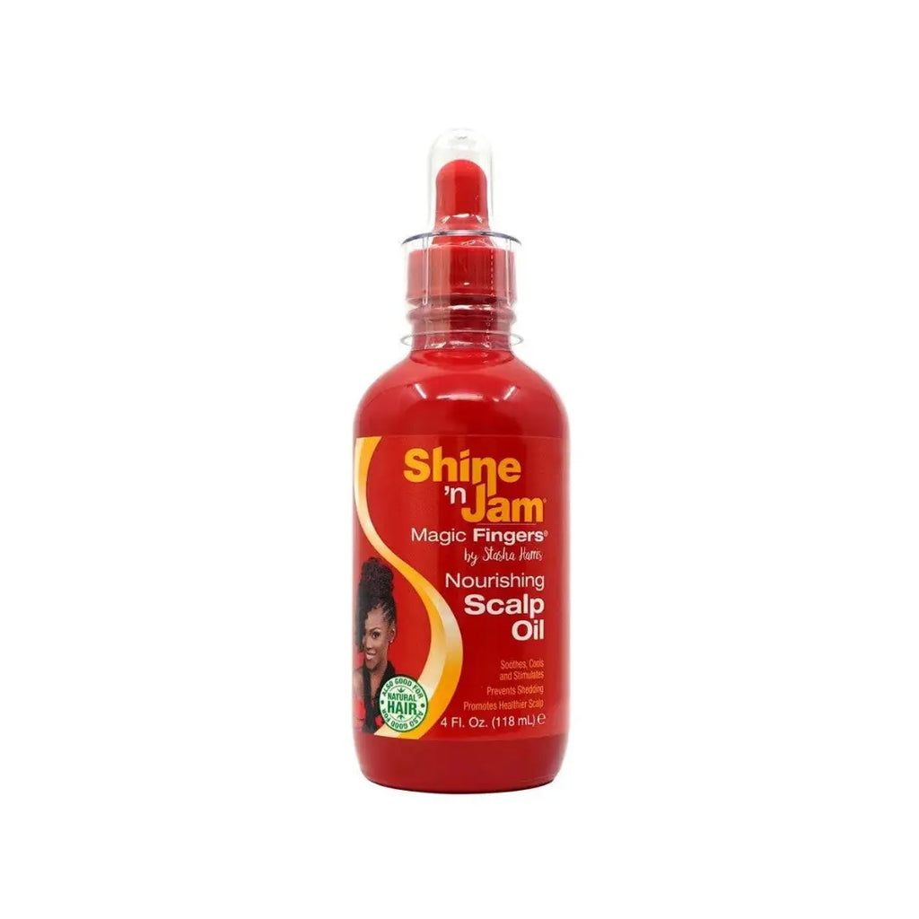 Ampro Shine 'N Jam Magic Fingers Nurturing Scalp Oil- 4 fl oz, Shop Supreme Beauty