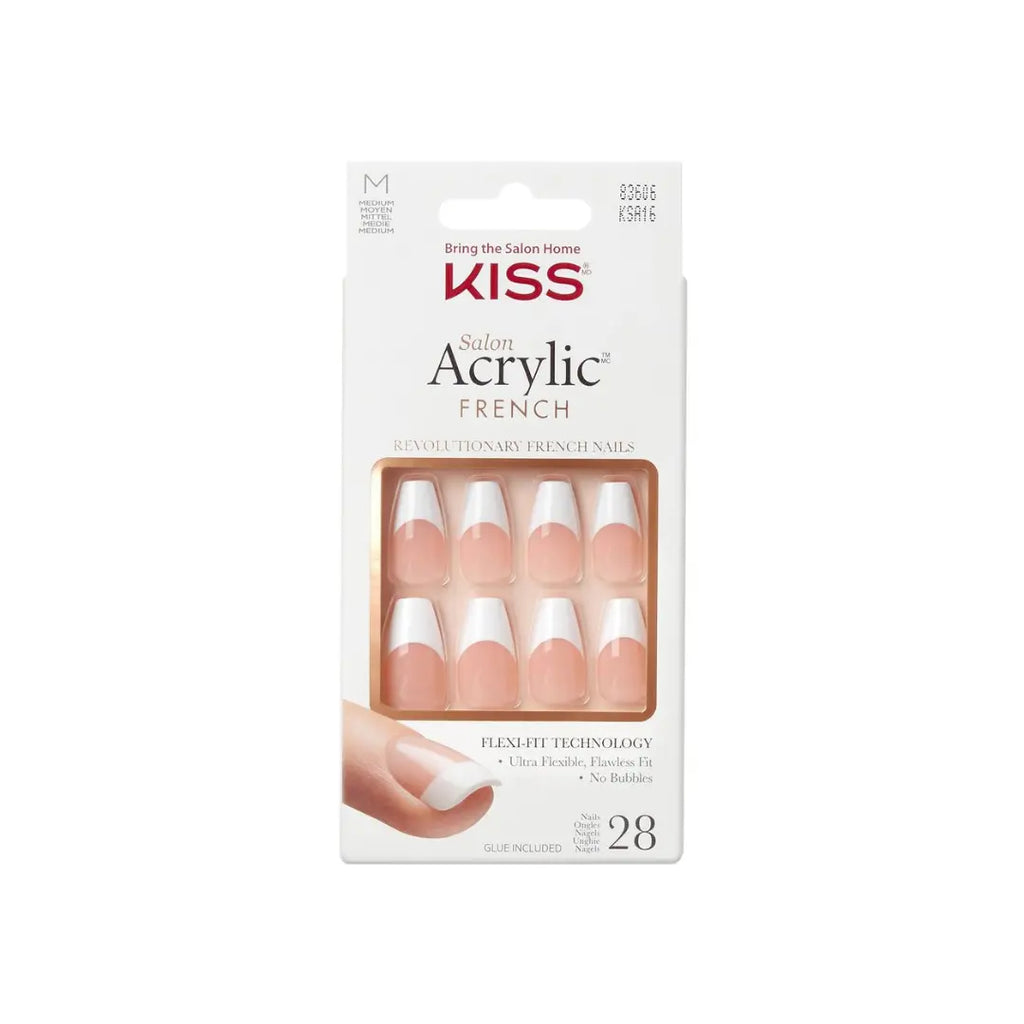 KISS Salon Acrylic Revolutionary French Nails Kit