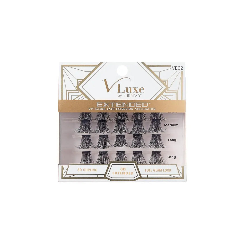 I-Envy VLuxe Extended DIY Salon Lash Extension Application 