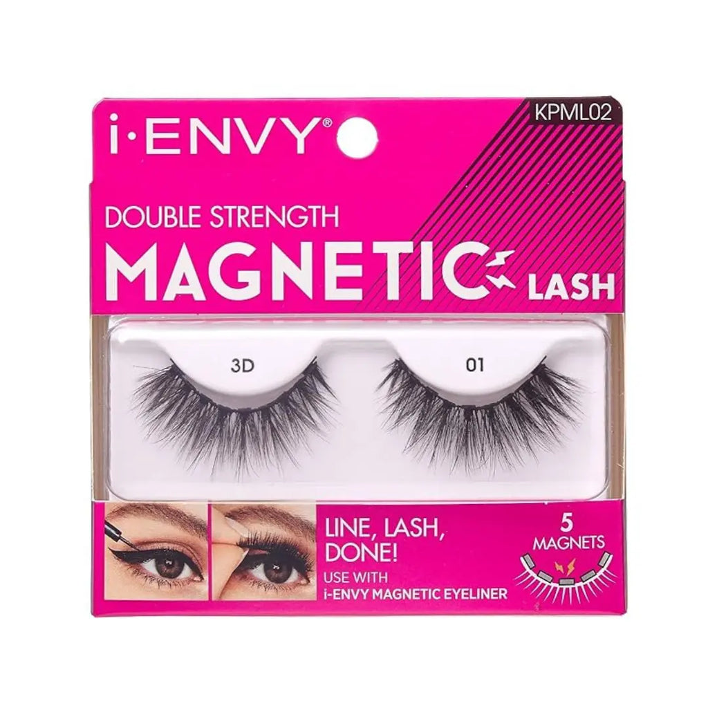 I-ENVY Double Strength Magnetic Lashes- 5 Magnets