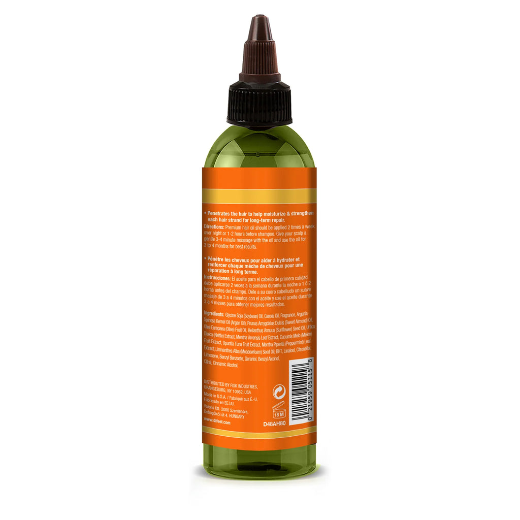 Difeel Argan Hydrating Premium Hair Oil - 8 oz