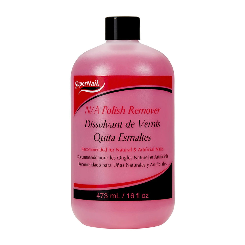 SuperNail Non Abrasive Polish Remover - 16  oz