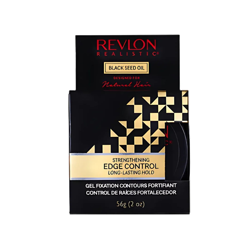 Revlon Realistic Black Seed Oil Strengthening Edge Control - 2 oz