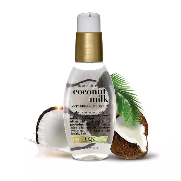 OGX Nourishing + Coconut Milk Anti Breakage Serum - 4 oz