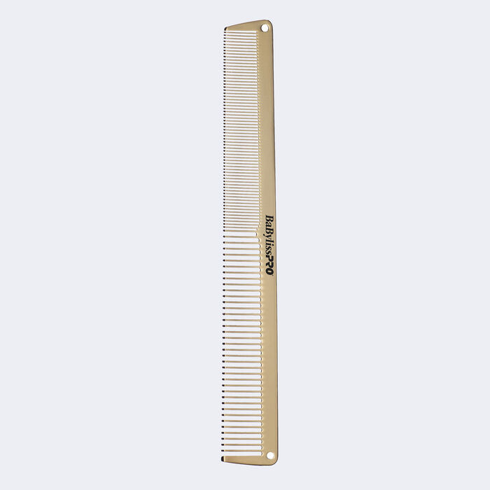 BaBylissPRO® GoldFX Metal Comb 2-Pack- Gold