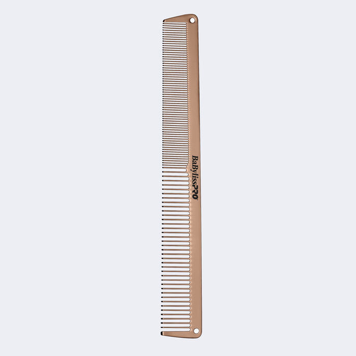 BaBylissPRO® RoseFX Metal Comb 2-Pack- Rose Gold