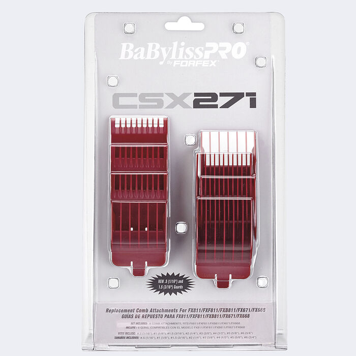 BaBylissPRO® Red Comb Set for All 811 Models,