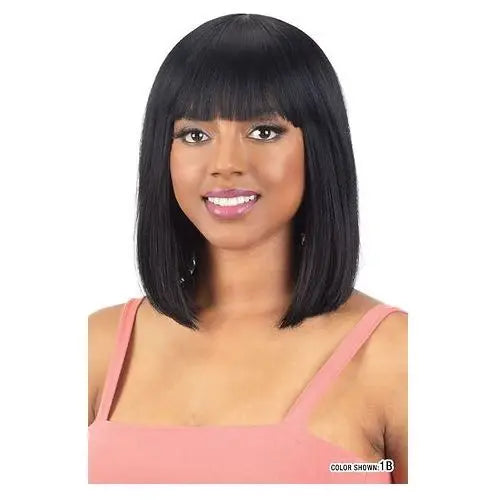 Mayde Beauty Mocha 100% Human Hair Blend Full Wig 