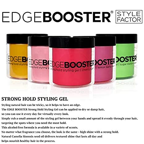 STYLE FACTOR Edge Booster Strong Hold Water - Based Pomade 9.46oz