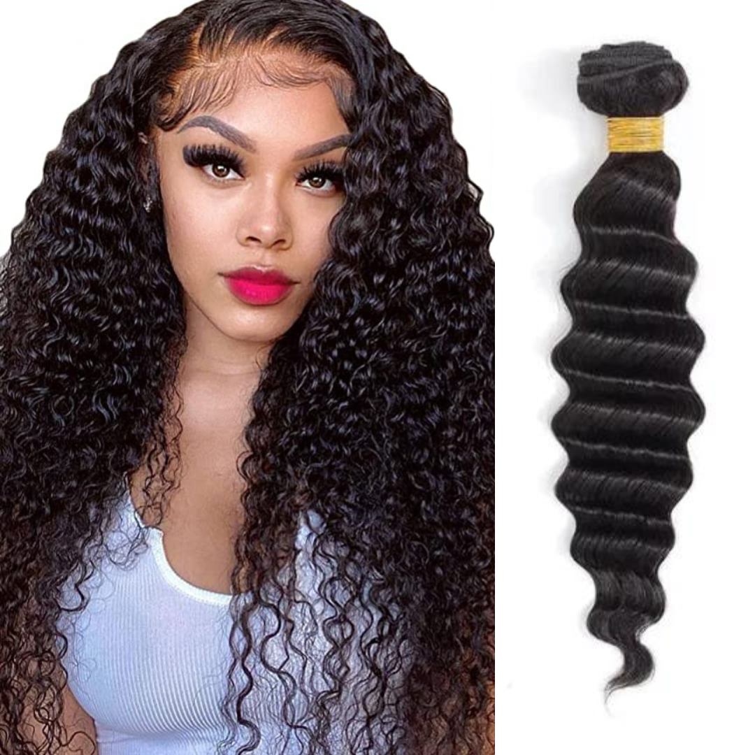 SUPREME 13A Celebrity Grade 100% Unprocessed Human Hair - Deep Wave Bundle