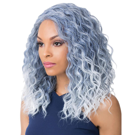 IT'S A WIG! Ready to Wear & Go Swiss Lace Premium Glueless Synthetic Wig